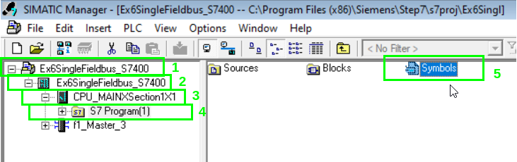 Figure 11: Opening Symbols Application