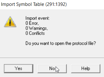 Figure 15: Open Protocol File Dialog